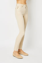 Load image into Gallery viewer, Judy Blue Full Size Tummy Control Skinny Jeans- Bone
