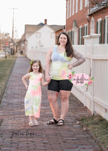 Load image into Gallery viewer, Mommy and Me Tie Dye Dress and Tank