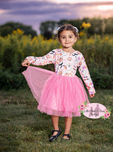 Load image into Gallery viewer, Spooky Season Pink Tulle Dress