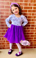 Load image into Gallery viewer, Purple Wonderland Tulle Dress