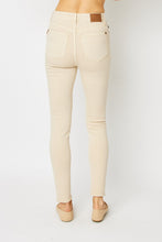 Load image into Gallery viewer, Judy Blue Full Size Tummy Control Skinny Jeans- Bone