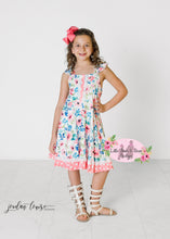 Load image into Gallery viewer, Laynee's Floral Bouquet Twirl Dress