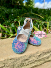 Load image into Gallery viewer, Iridescent Glitter Ballerina Flats