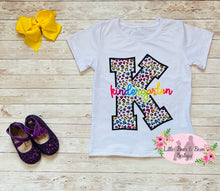 Load image into Gallery viewer, Rainbow Cheetah Grade Shirts