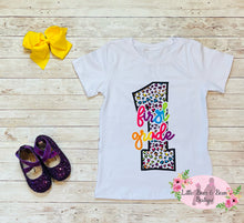 Load image into Gallery viewer, Rainbow Cheetah Grade Shirts