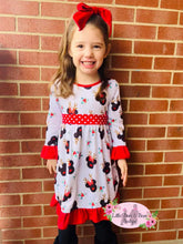 Load image into Gallery viewer, Reindeer Mouse dress