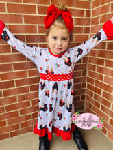 Load image into Gallery viewer, Reindeer Mouse dress