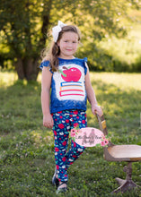 Load image into Gallery viewer, Apple Print with Bleached Legging Set