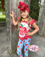 Load image into Gallery viewer, Be Kind with Apple Legging Set
