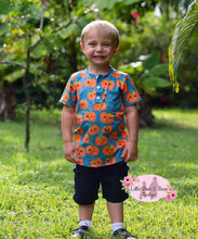 Load image into Gallery viewer, Size 14/16- Slate Pumpkin Henley