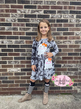 Load image into Gallery viewer, Ghost Dress with Matching Socks &amp; Purse
