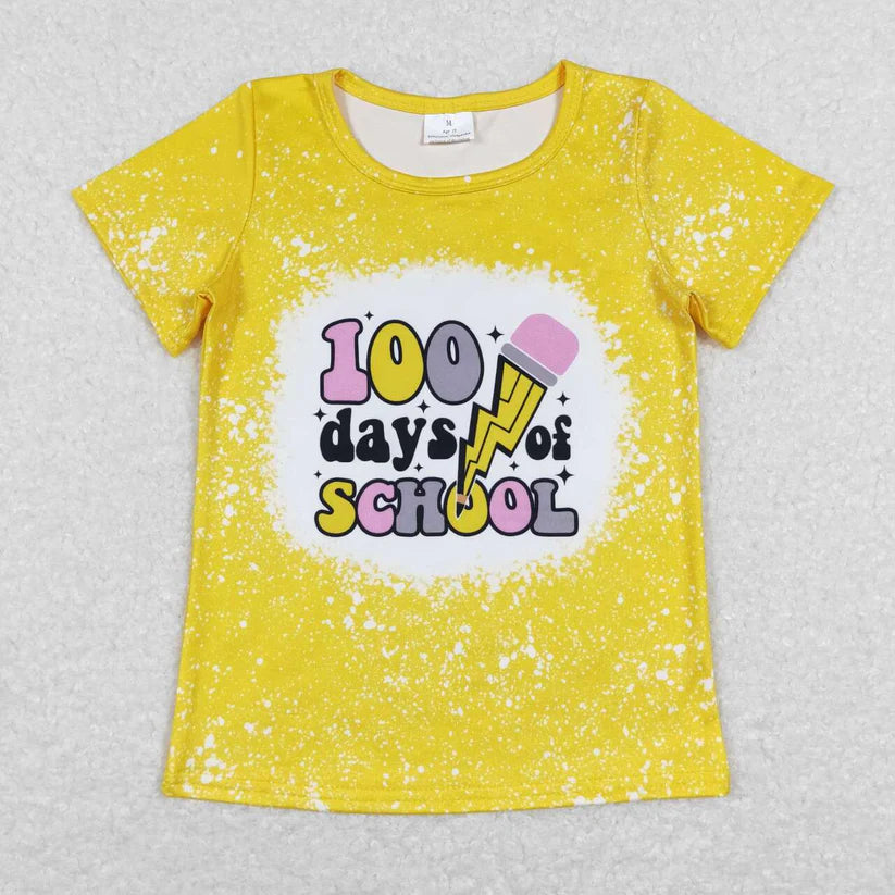 Pre-order RTS from Supplier 100 Days of School Shirt