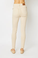 Load image into Gallery viewer, Judy Blue Full Size Tummy Control Skinny Jeans- Bone