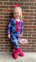 Load image into Gallery viewer, Jewel Tone Zinnia Icing Romper