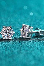 Load image into Gallery viewer, Moissanite Stud Earrings