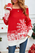 Load image into Gallery viewer, Off-Shoulder Long Sleeve Sweater