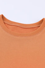 Load image into Gallery viewer, Side Slit Drop Shoulder Sweatshirt