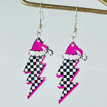 Load image into Gallery viewer, Geometric Shape Acrylic Dangle Earrings