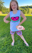 Load image into Gallery viewer, Affirmation Watermelon Ruffle Shorts Set