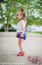 Load image into Gallery viewer, American Stars Fringe Bummie Set