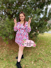 Load image into Gallery viewer, Coffee Sips and Trips Love Edition Ladies Tunic