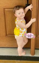 Load image into Gallery viewer, Rubber Duckie Ruffle Swimsuit
