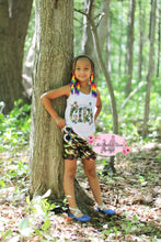 Load image into Gallery viewer, All American Camo Girl Shorts Set