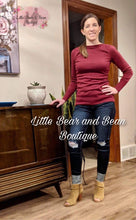 Load image into Gallery viewer, Ladies Kancan Mid Rise Folded Hem Skinny Jeans