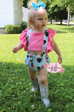 Load image into Gallery viewer, Bow Mouse Romper