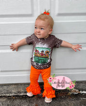 Load image into Gallery viewer, Fall Truck Ruffle Belle Set