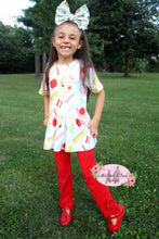 Load image into Gallery viewer, Doodle School 2.0 Peplum Set