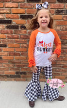 Load image into Gallery viewer, Size 12/18M- Cutest Turkey Ruffle Shirt