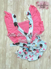 Load image into Gallery viewer, Bow Mouse Romper