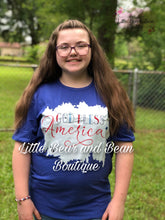 Load image into Gallery viewer, Mommy and Me Ladies "God Bless America " Top
