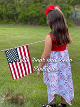 Load image into Gallery viewer, Mommy and Me Firework Show Handkerchief Hem Maxi Dress (Child)