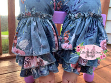 Load image into Gallery viewer, Grey Pink Floral Belles