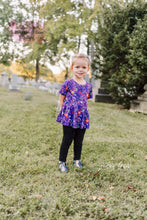 Load image into Gallery viewer, Purple Spooky Boo Bash Peplum Set