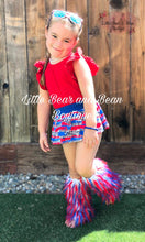 Load image into Gallery viewer, Stars Paint Stroke Leo and Skirted Bummie Set