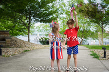 Load image into Gallery viewer, Star Spangled Short Set