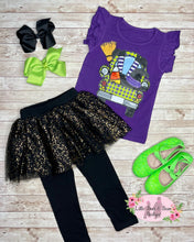 Load image into Gallery viewer, Witches In A Truck Tulle Leggings Set