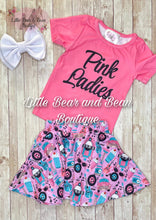 Load image into Gallery viewer, Pink Ladies Skirt Set
