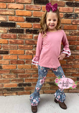 Load image into Gallery viewer, Grey Pink Floral Belles