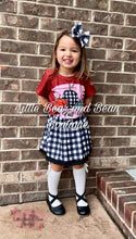 Load image into Gallery viewer, Girls plaid skirt set