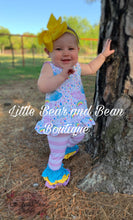 Load image into Gallery viewer, Rainbow Ruffle Swing Top Set