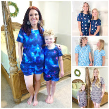 Load image into Gallery viewer, Mommy &amp; Me PJ’s Daisy and Galaxy
