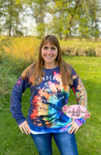 Load image into Gallery viewer, Sanderson's Witch Museum Black Flame Candle Ladies Top
