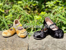 Load image into Gallery viewer, Black Knot Ballerina Shoes