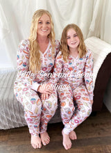 Load image into Gallery viewer, pumpkin spice pajamas