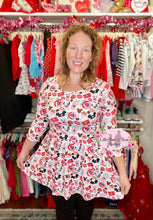 Load image into Gallery viewer, Coffee Sips and Trips Love Edition Ladies Tunic