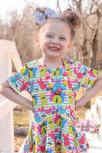 Load image into Gallery viewer, Cool Marshmallow Rabbits Peplum Set
